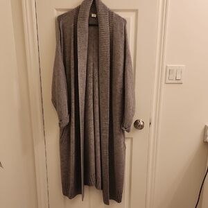 NEVER WORN! GAP Women's Long Gray Cardigan Sweater
